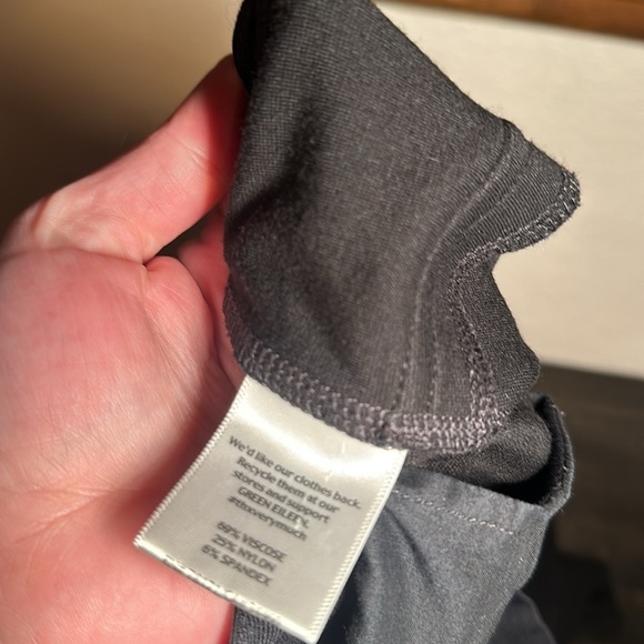 Eileen Fisher Black Pull On Pant - Picture 9 of 11